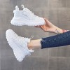 Hidden Heel Sports Shoes Increasing 8cm / 3.2Inch Lace-Up Hidden Height Athletic Shoes