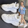 Hidden Heel Sports Shoes Increasing 8cm / 3.2Inch Lace-Up Hidden Height Athletic Shoes