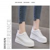 Height Elevator Campus Shoes To Make You Taller 8cm / 3.2Inch Lace-Up Hidden Heel Platform Shoes