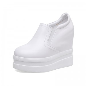 Elevated Dress Shoes Grow Tall 12cm / 4.7Inch Slip-On & Pull-On Height Increasing Casual Shoes
