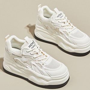 Increase Taller Outdoor Shoes  Extra Tall 8cm / 3.2Inch Lace-Up Increase Taller Walking Shoes
