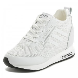 Hidden Taller Racing Shoes For Height Increase 8cm / 3.2Inch Lace-Up Hidden Taller Athletic Shoes
