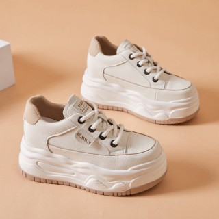 Taller Walking Shoes Tall 8cm / 3.2Inch Lace-Up Taller Platform Shoes