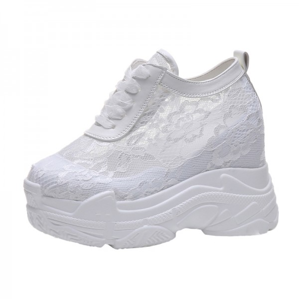 platform walking sneakers