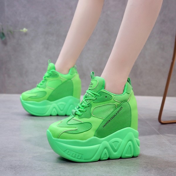 4 inch wedge sneakers